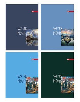 Блокнот &laquo;Cities&raquo; A4, 96 аркушів, клітинка 23025 фото